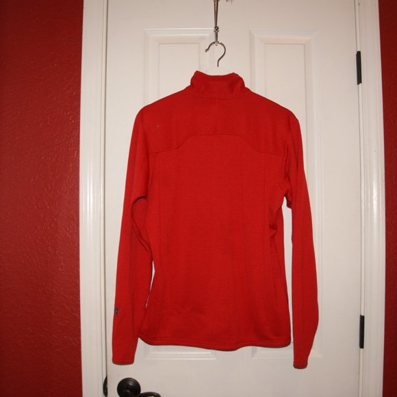 PATAGONIA Red R1 Fleece 1/2-Zip Pullover - Men's M - Picture 5 of 9